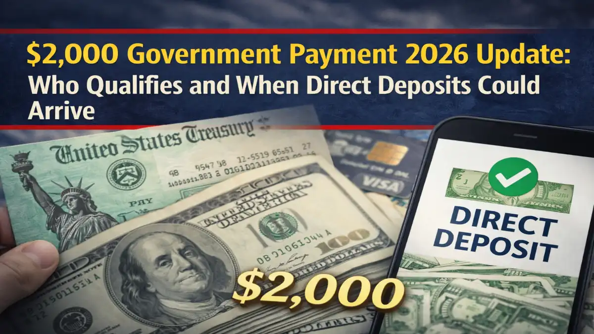 $2000 government payment 2026, 2000 stimulus update 2026, government payment eligibility 2026, direct deposit dates 2026, IRS refund 2026 update, Social Security payment 2026, SSI benefits 2026, federal relief payment USA, tax refund direct deposit 2026, government assistance programs 2026, VA benefits payment 2026, stimulus check news 2026, economic relief update USA, who qualifies for 2000 payment, federal payment schedule 2026